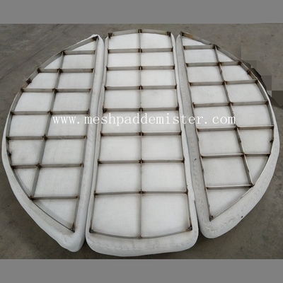Polytetrafluoroethylene/Ptfe Bestand Vane Pack Mist Eliminator Corrosion