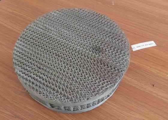 BX Fijne Chemische Interne Toren van de roestvrij staal de Metaal Gestructureerde Verpakking